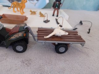 Playmobil 4834 Safari con Guepardos y Quad