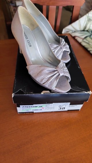 Zapatos de fiesta Brotti Club Talla 38 Plata