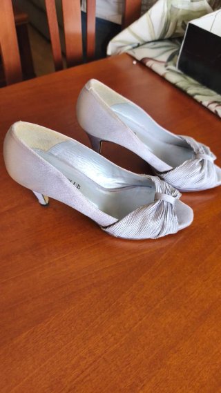 Zapatos de fiesta Brotti Club Talla 38 Plata