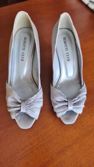 Zapatos de fiesta Brotti Club Talla 38 Plata