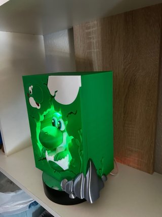 Lámpara Yoshi Bebé 3D