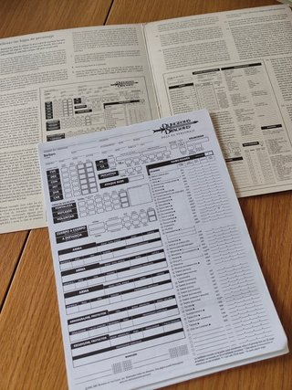 Hojas de Personaje D&D 3.0 Devir