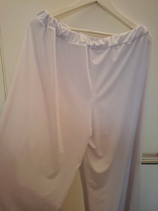 Pantalón fino blanco