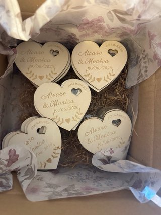 Imanes de recuerdo para Bodas