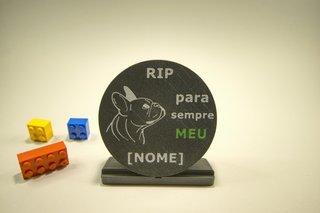 Medalha Memorial Bulldog RIP