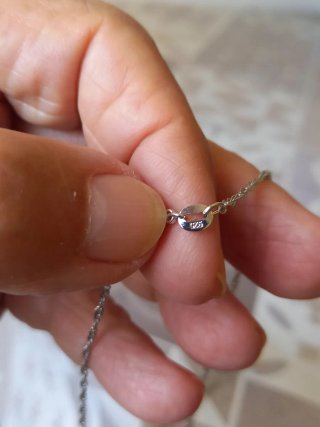 Collana Cuore Argento 925 Zirconi
