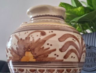 Jarra cerámica rústica vintage andaluza