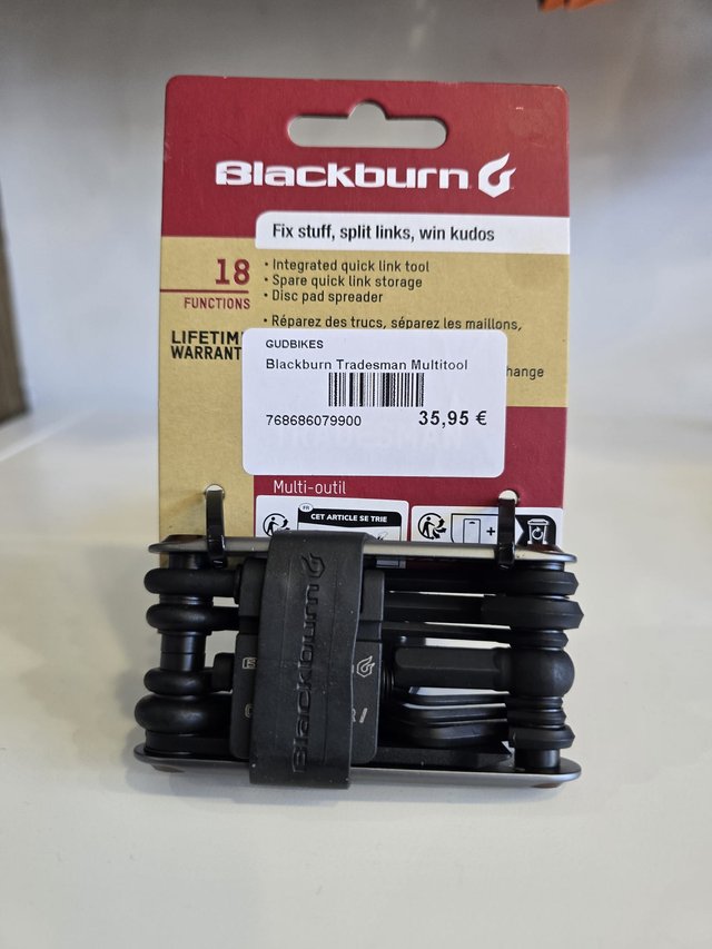 Herramienta bicicleta Blackburn 18 Funciones