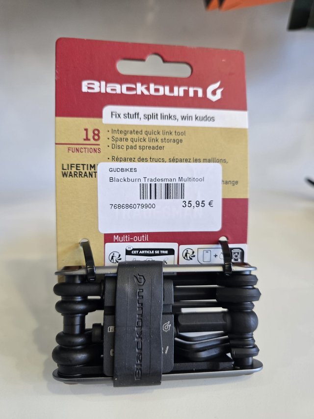 Herramienta bicicleta Blackburn 18 Funciones