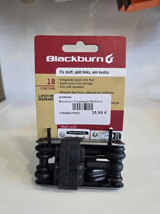 Herramienta bicicleta Blackburn 18 Funciones