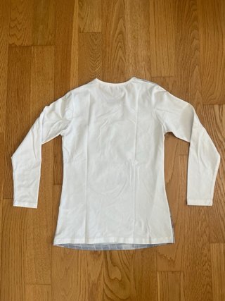 Camiseta manga larga mujer estampado