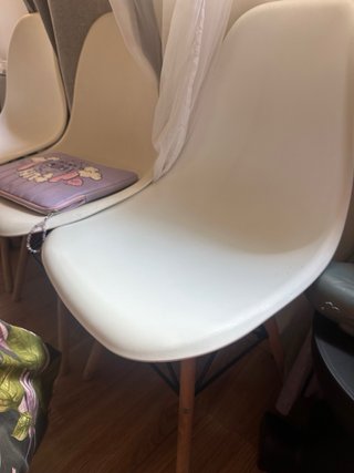 Sillas Ikea blancas madera