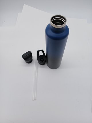 Bottiglia d'acqua HoneyHolly in acciaio inossidabile da 1 litro, bottiglia termica senza BPA, isolamento sottovuoto a doppia parete