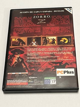 La Sombra del Zorro PC CD-ROM