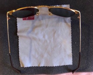 Occhiali Ray-Ban Signet Vintage Oro Nero