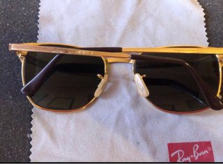 Occhiali Ray-Ban Signet Vintage Oro Nero