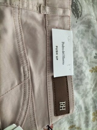 Pantalones Pedro del Hierro rosa talla 36