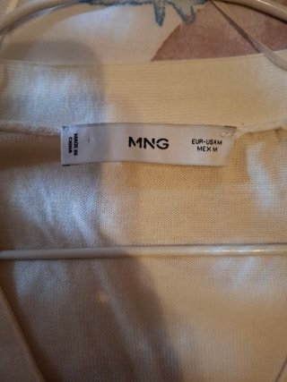 Chaqueta Mango Beige Talla M