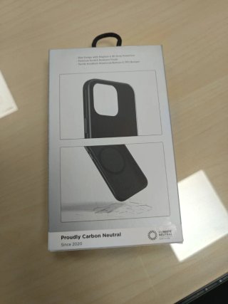 Funda iPhone 15 Pro Nomad Sport Case Color Negro