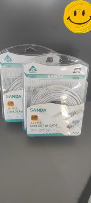 Cable SANDA CAT-6 25M LAN Ethernet