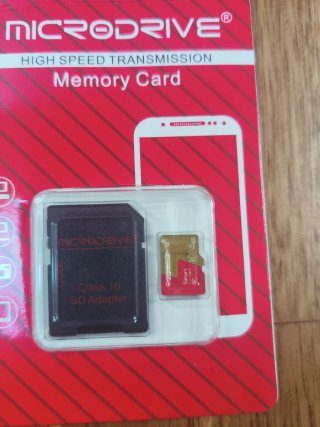 Tarjeta Micro SD 1024MB MICRODRIVE Class 10