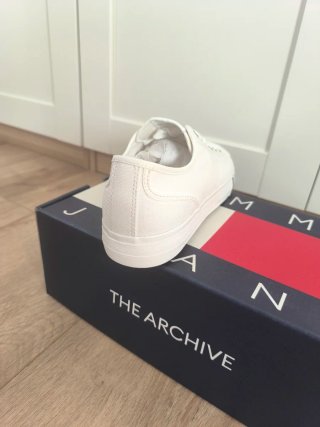 Zapatillas Tommy Jeans Lona Blancas Talla 43