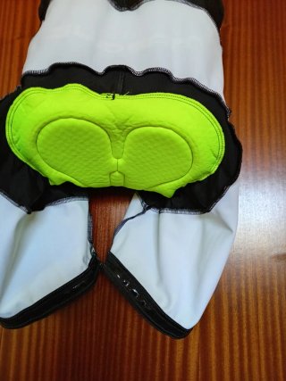 Culote Ciclismo Tirantes Negro y Verde