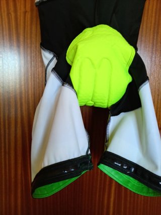 Culote Ciclismo Tirantes Negro y Verde