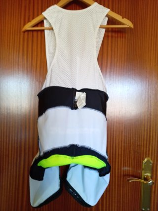 Culote Ciclismo Tirantes Negro y Verde