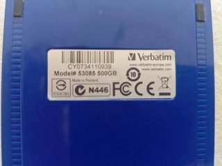 Disco Duro Externo Verbatim 500GB
