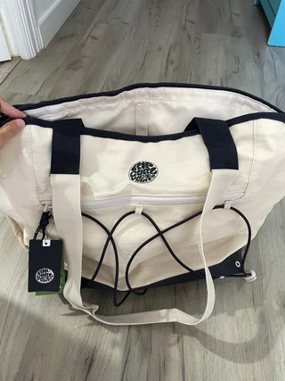 Bolso Rip Curl Beige y Negro