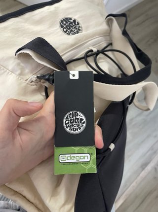 Bolso Rip Curl Beige y Negro