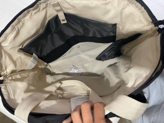 Bolso Rip Curl Beige y Negro