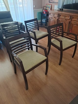 Juego de 4 sillas de comedor