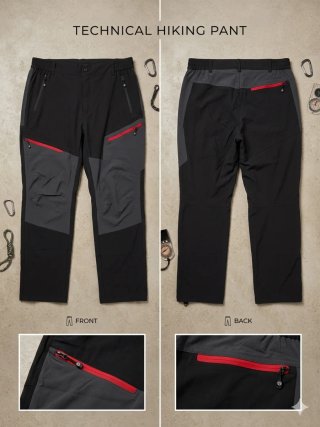 Pantalones de trekking verano S-3XL