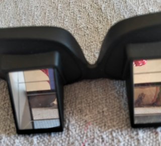 Gafas prismáticas para leer en cama