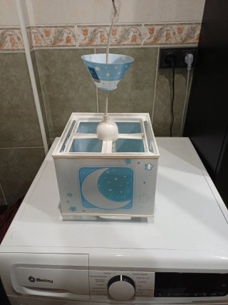 Lámpara infantil estrellas