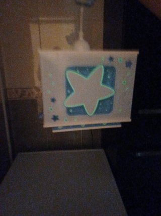 Lámpara infantil estrellas