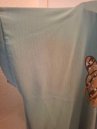 Blusa verde talla única con collar