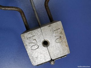 Molde para plomos de pesca