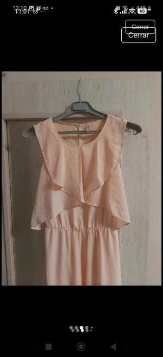 Vestido Stradivarius rosa talla única