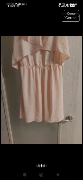 Vestido Stradivarius rosa talla única