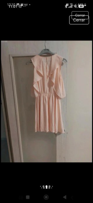 Vestido Stradivarius rosa talla única