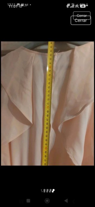 Vestido Stradivarius rosa talla única