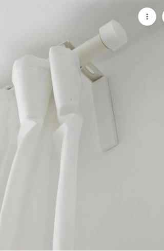 Cortinas blancas de tela