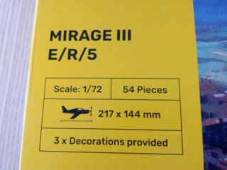 MIRAGE III ESPAÑA MAQUETA HELLER 1/72