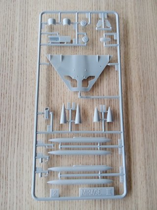 MIRAGE III ESPAÑA MAQUETA HELLER 1/72