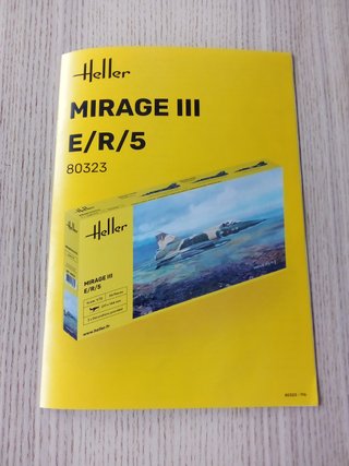 MIRAGE III ESPAÑA MAQUETA HELLER 1/72