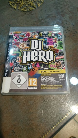 Videojuego Ps3 dj hero start party