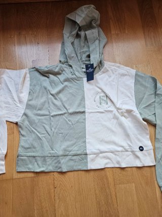 Sudadera Hollister bicolor